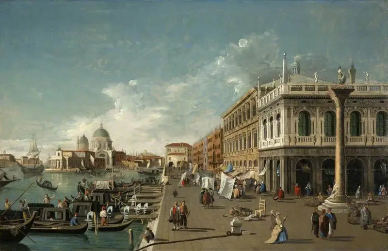 Le Molo, Venedig - Canaletto