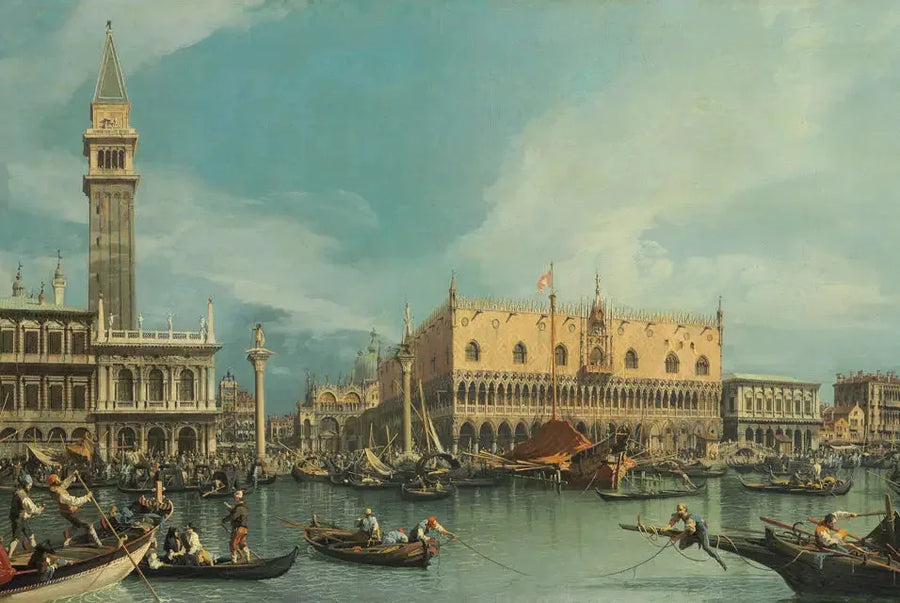 Le Molo, Venedig, siden Bacino di San Marco - Canaletto