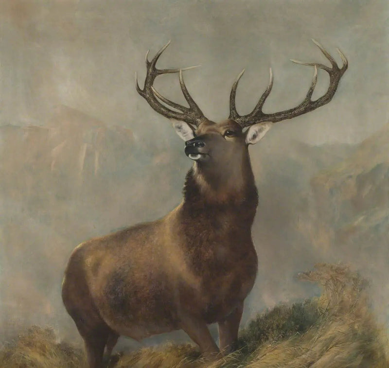 Monarken af Glen - Edwin Henry Landseer