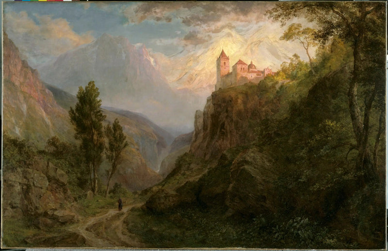 San Pedro-klosteret (Notre-Dame des Neiges) - Frederic Edwin Church