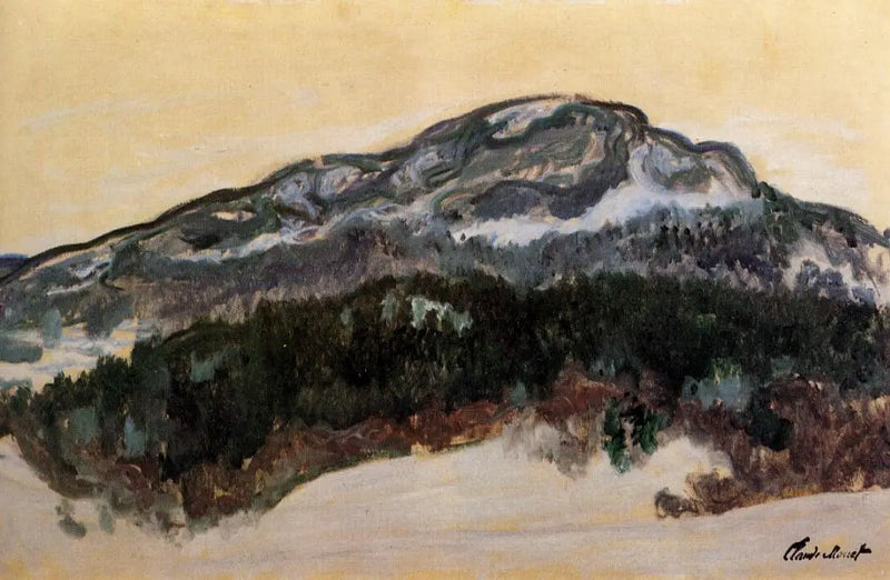 Mont Kolsaas i Norge - Claude Monet