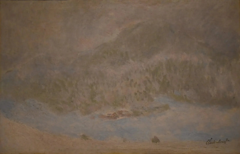Mont Kolsaas, Norge (Snevejr) - Claude Monet
