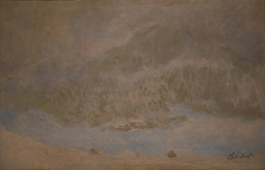 Mont Kolsaas, Norge (Snevejr) - Claude Monet
