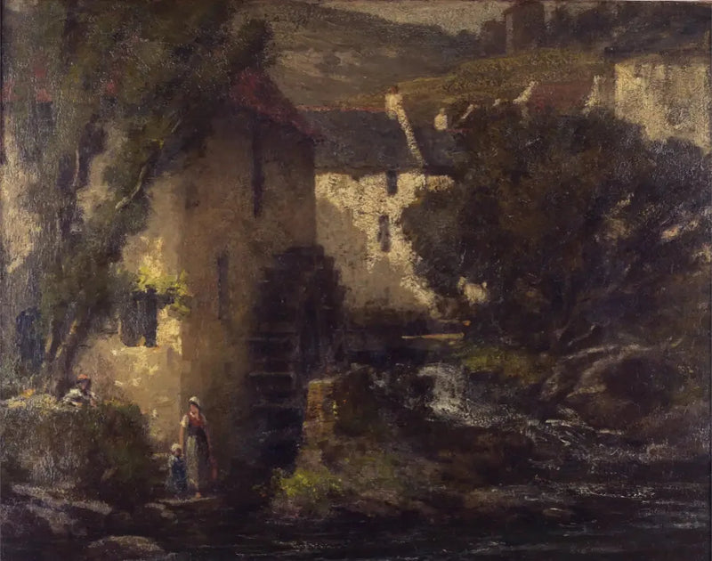 Vandmølle - Gustave Courbet