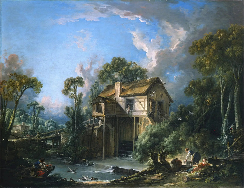 Charenton-møllen - François Boucher