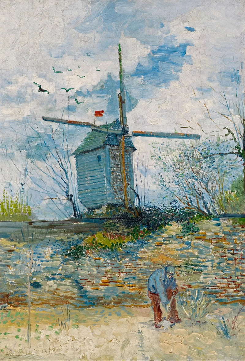Møllen ved Galette - Vincent van Gogh