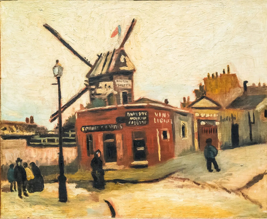 Møllen ved Galette - Vincent van Gogh