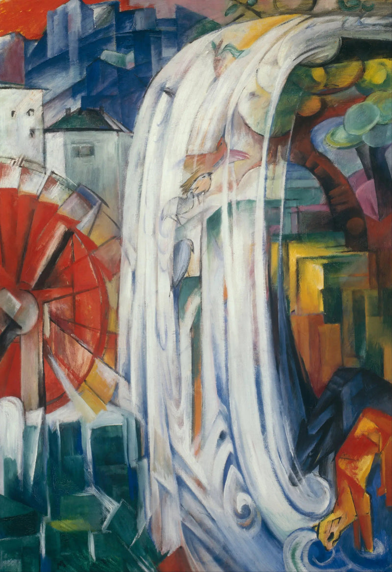 Den Fortryllede Mølle - Franz Marc