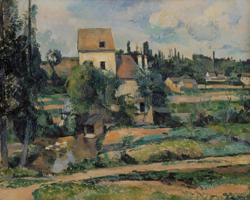 Møllen ved Couleuvre i Pontoise - Paul Cézanne