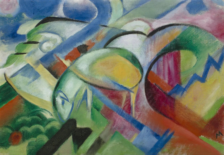 Fåret - Franz Marc