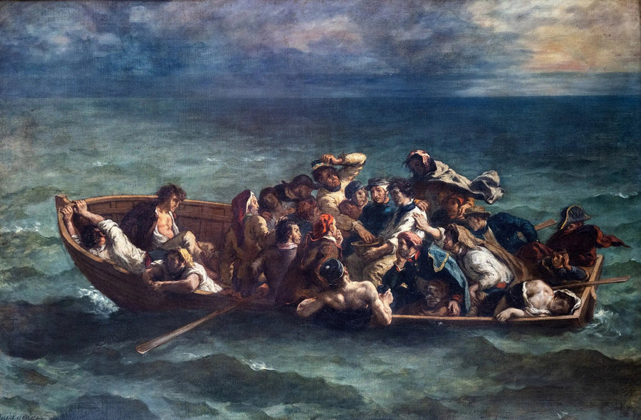 Don Juans forlis - Eugène Delacroix