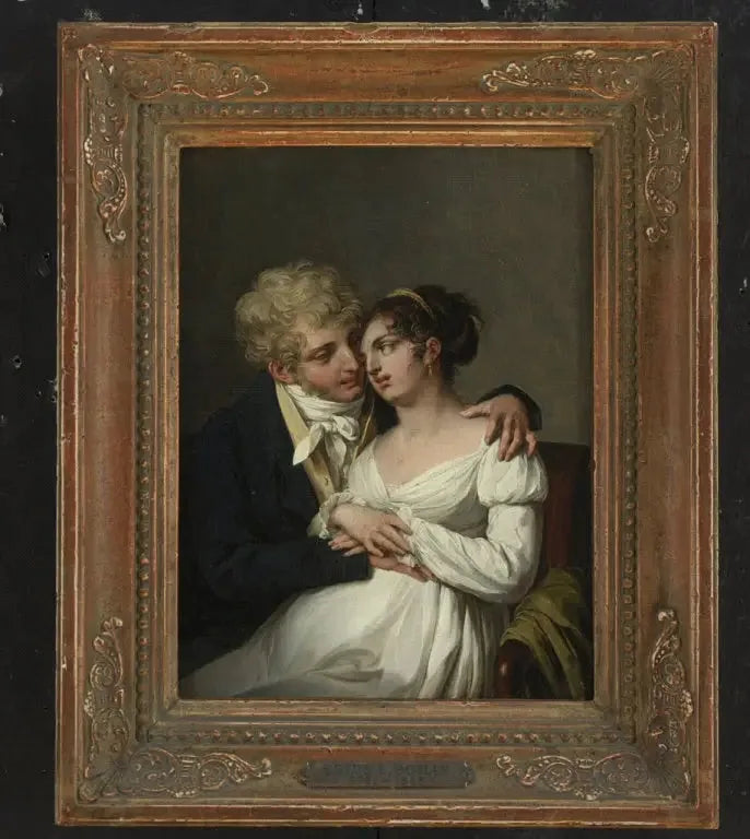 Den niende måned - Louis-Léopold Boilly