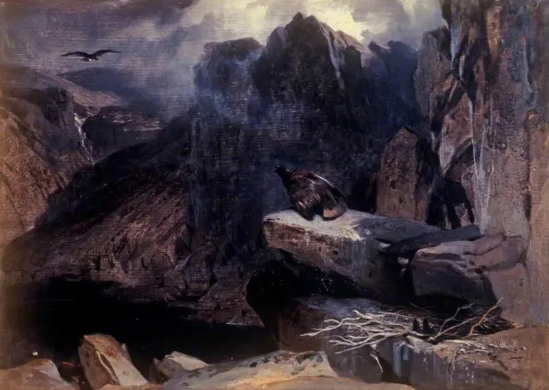 Ørnens rede - Edwin Henry Landseer