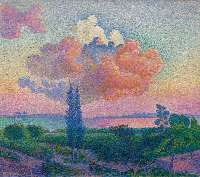 Den Lyserøde Sky - Henri-Edmond Cross