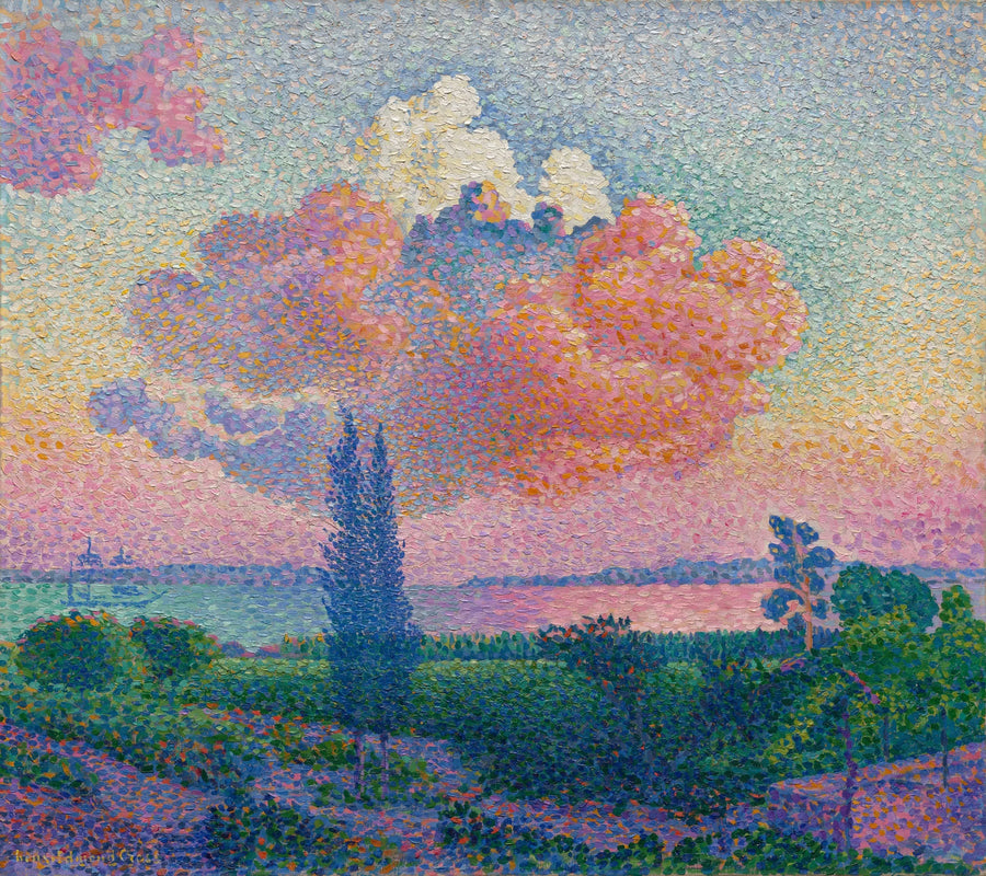 Den Lyserøde Sky - Henri-Edmond Cross
