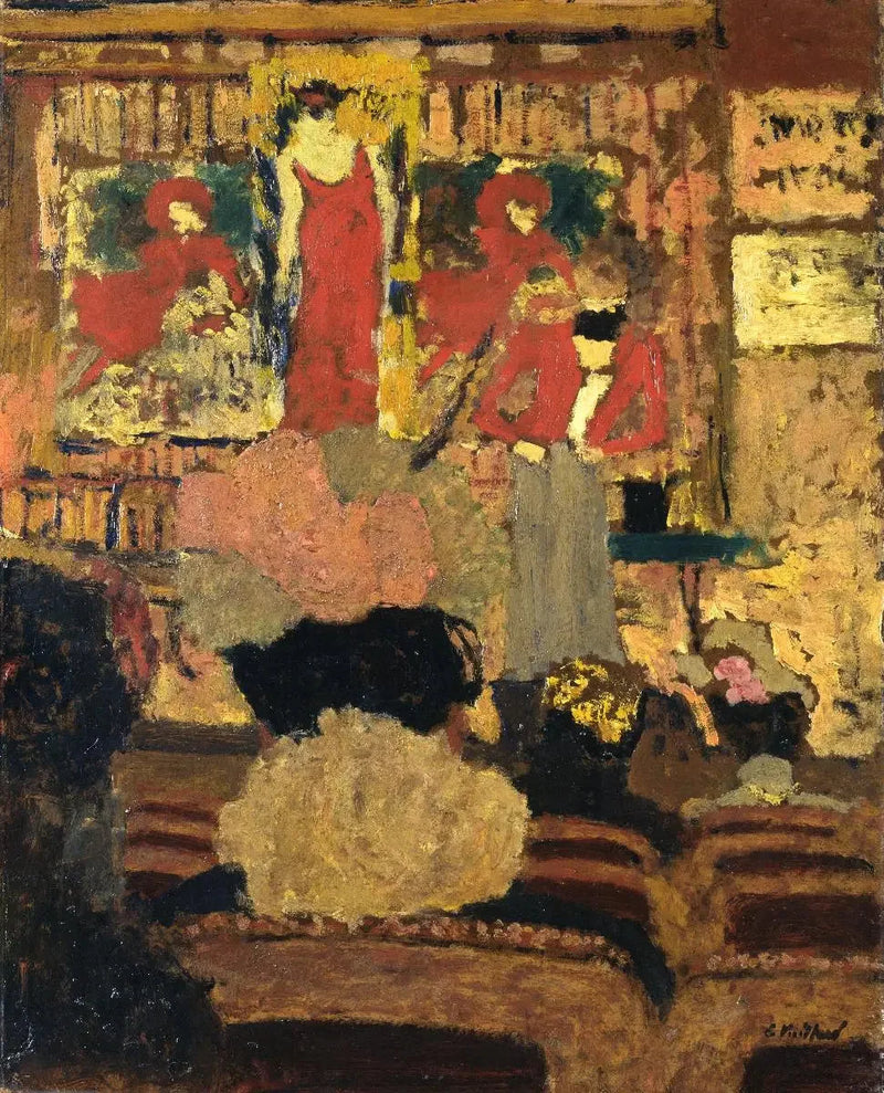Illusionsnummeret - Édouard Vuillard