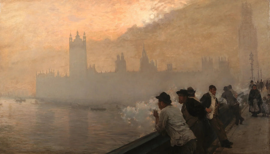 Westminster-paladset, London - Giuseppe De Nittis
