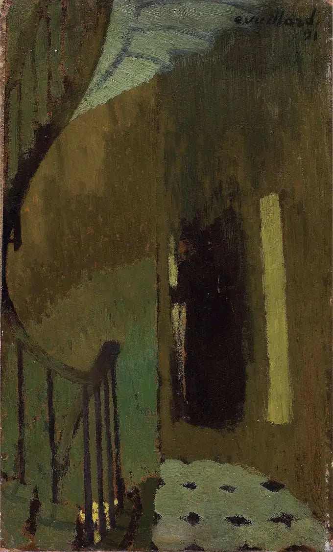 Le palier, rue de Miromesnil - Édouard Vuillard