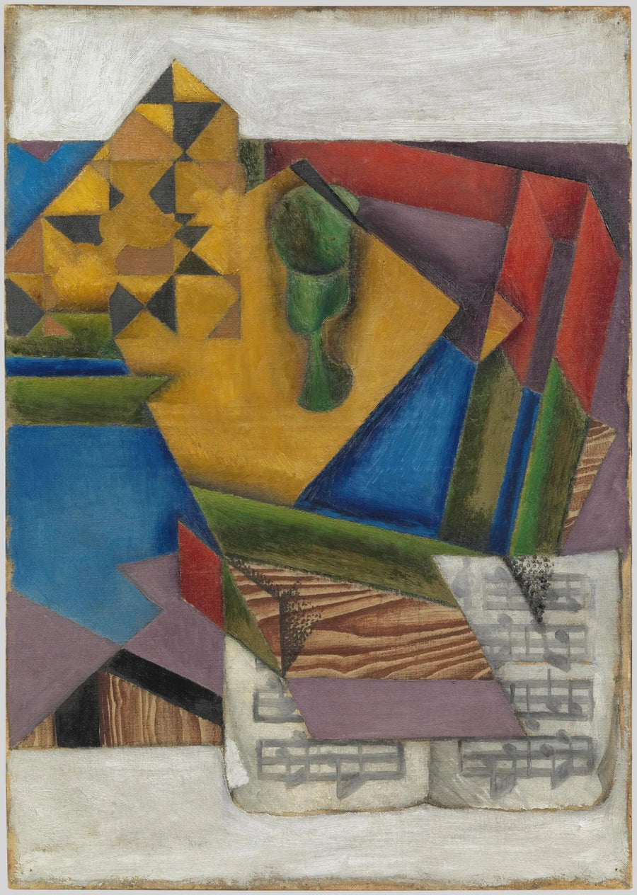 Musikpapiret - Juan Gris