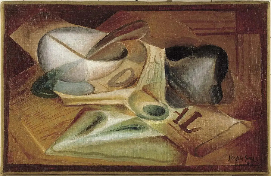 Tobakspakken - Juan Gris
