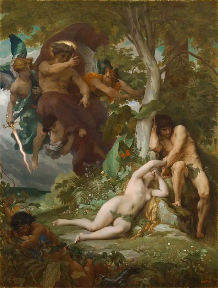 Det tabte paradis - Alexandre Cabanel