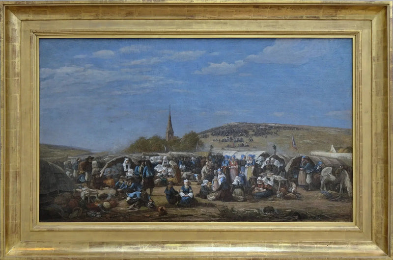 Le Pardon de Sainte-Anne-La-Palud - Eugène Boudin