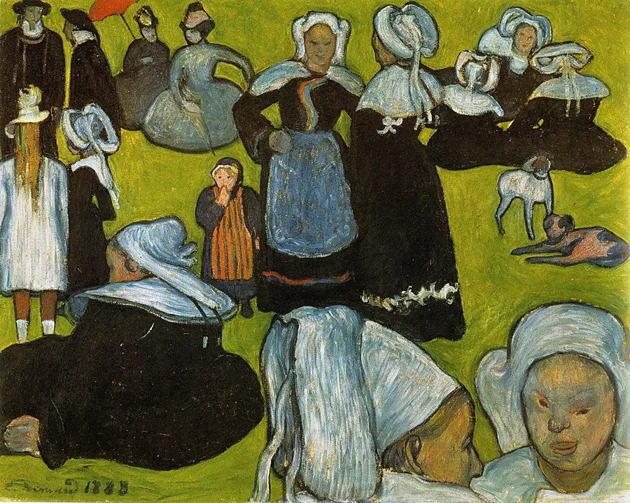 Syndsforladelsen - Émile Bernard