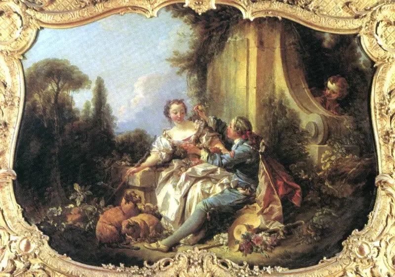Den galante præst - François Boucher