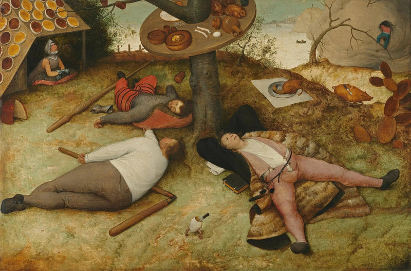 Cocagne-landet - Pieter Brueghel den Ældre