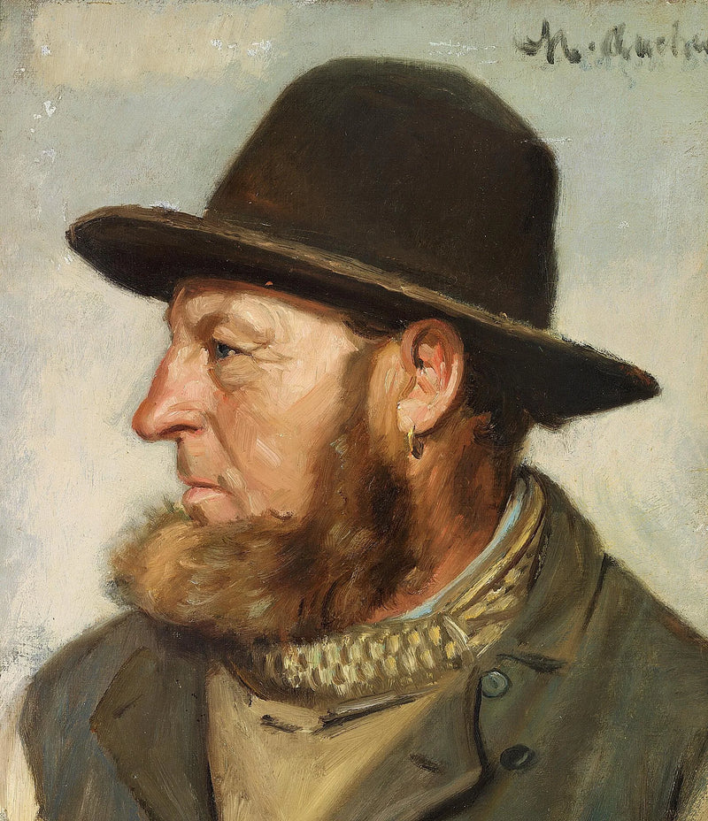 Fisker og søredder Ole Svendsen. -Michael Peter Ancher