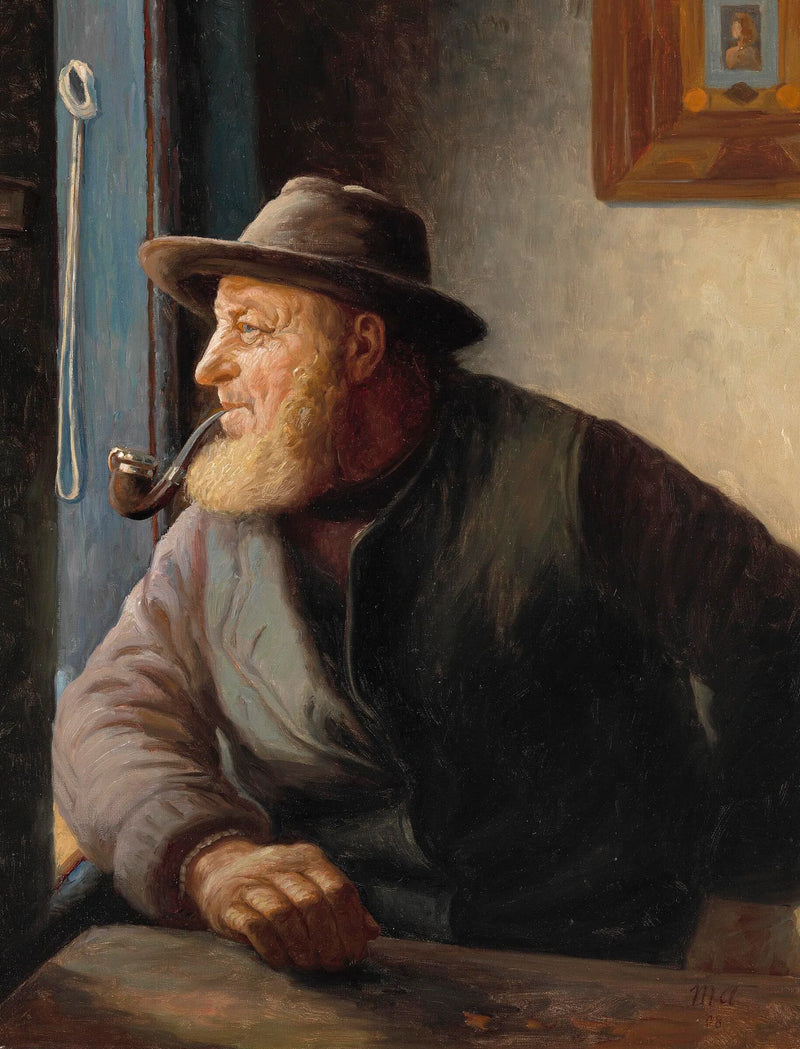 Fiskeren Ole Svendsen fra Skagen. -Michael Peter Ancher