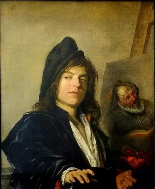 Den gående maler - Frans Hals