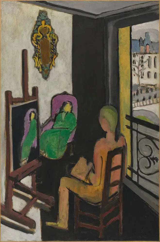 Maleren i sit atelier - Henri Matisse