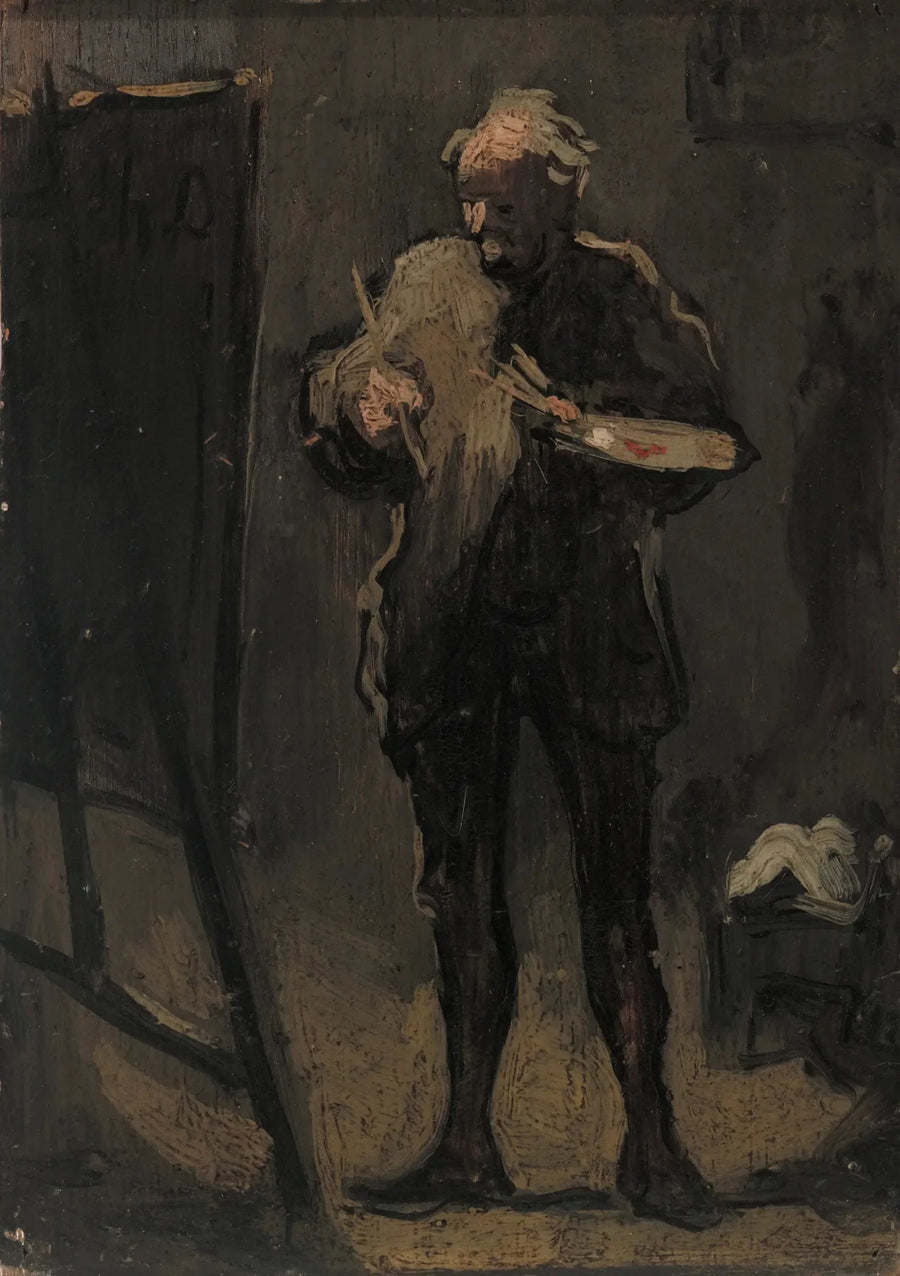 Maleren foran sit maleri - Honoré Daumier