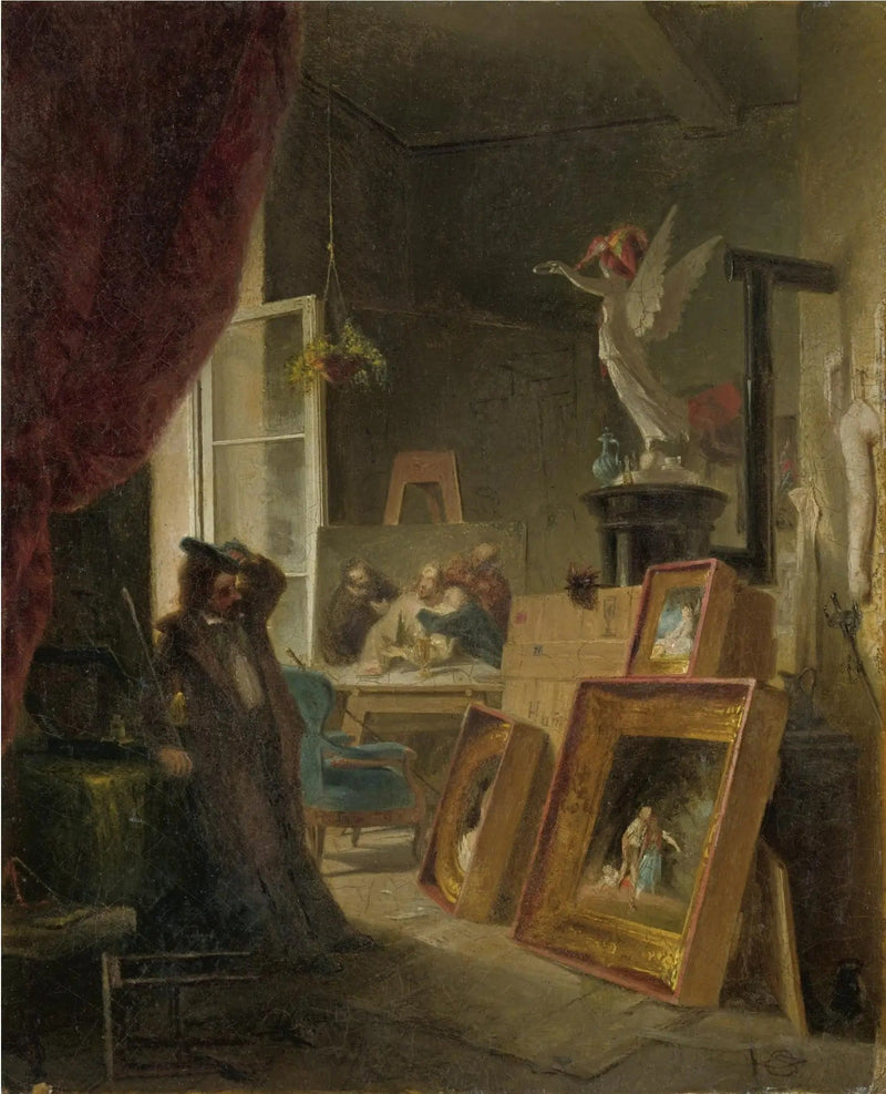Den historiske maler - Carl Spitzweg