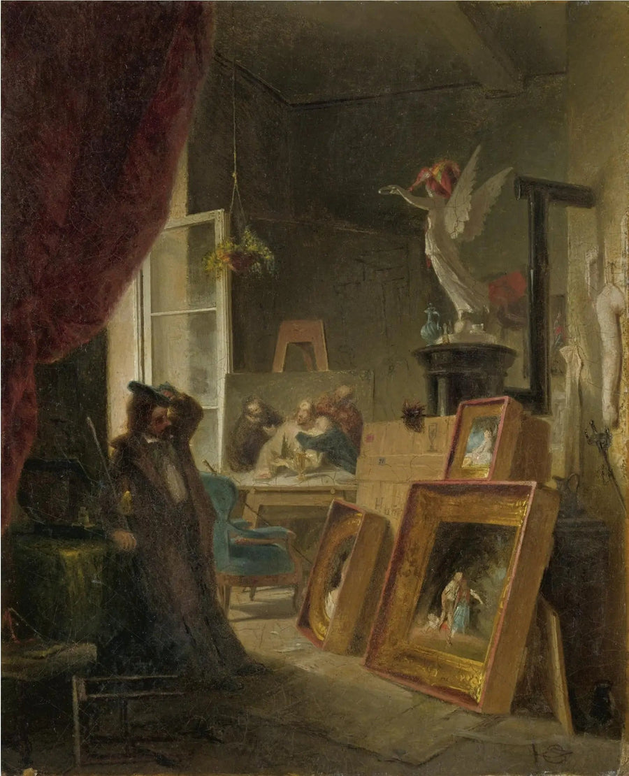 Den historiske maler - Carl Spitzweg