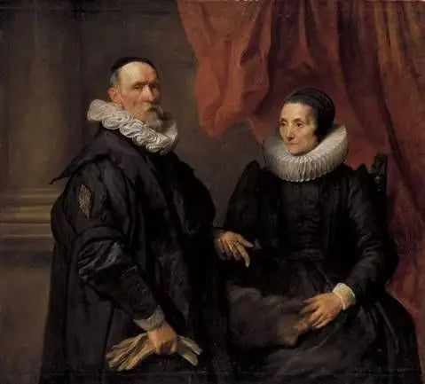 Maleren Jan de Wael og hans kone Gertrud de Jode - Antoine van Dyck