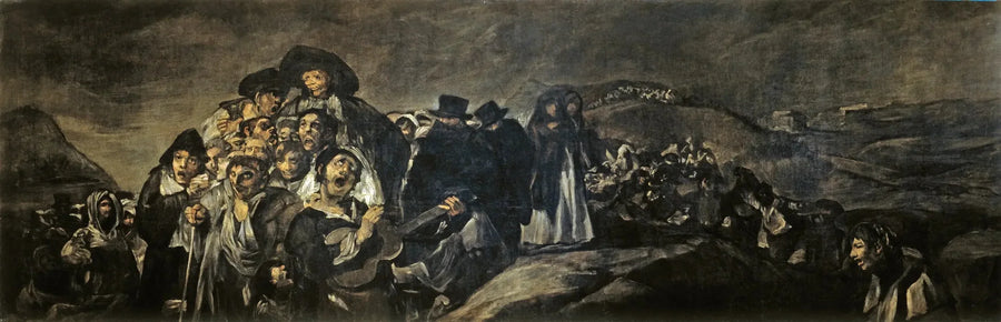Pilgrimsfærd til eremitagen San Isidro - Francisco de Goya