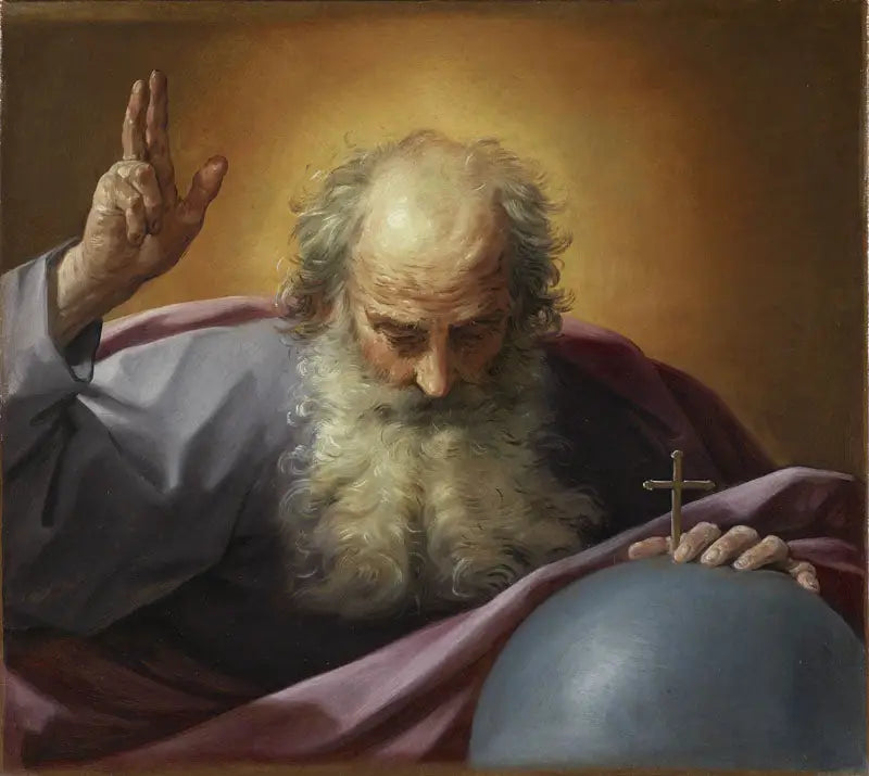 Den evige Fader velsigner Verden - Guido Reni