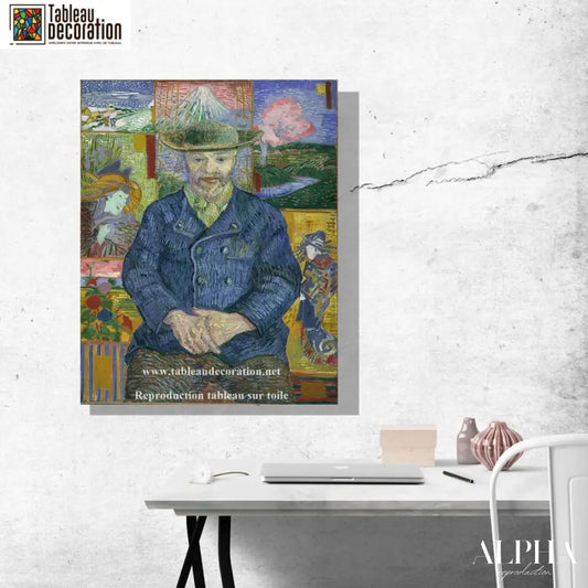 Le Père Tanguy - Van Gogh - Reproductions de tableaux et peintures haut de gamme