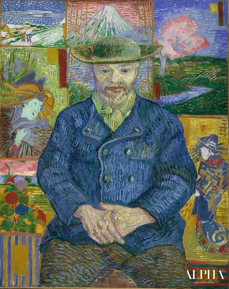 Le Père Tanguy - Van Gogh - Reproductions de tableaux et peintures haut de gamme