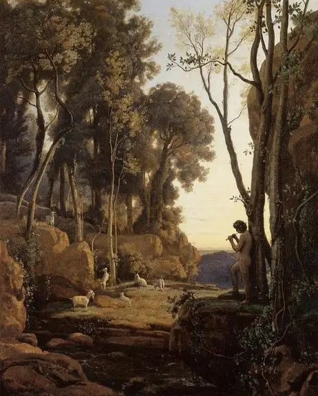 Den Lille Fårdreng - Jean-Baptiste Camille Corot