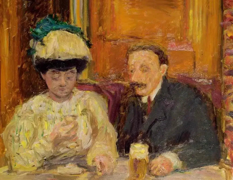 Den Lille Café - Pierre Bonnard