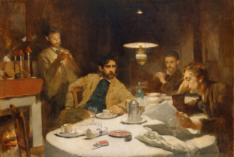 Morgenmad til ti cents - Willard Metcalf