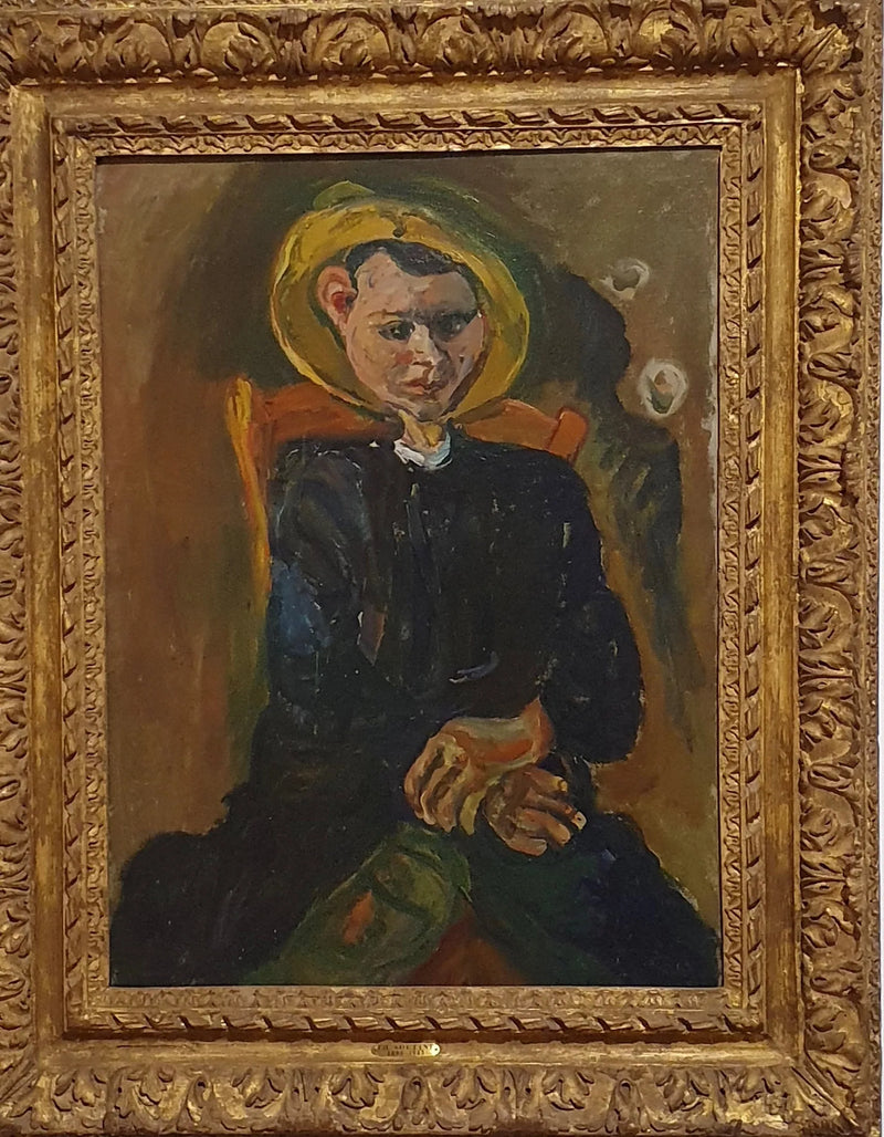 Den lille dreng med den gule hat - Chaim Soutine