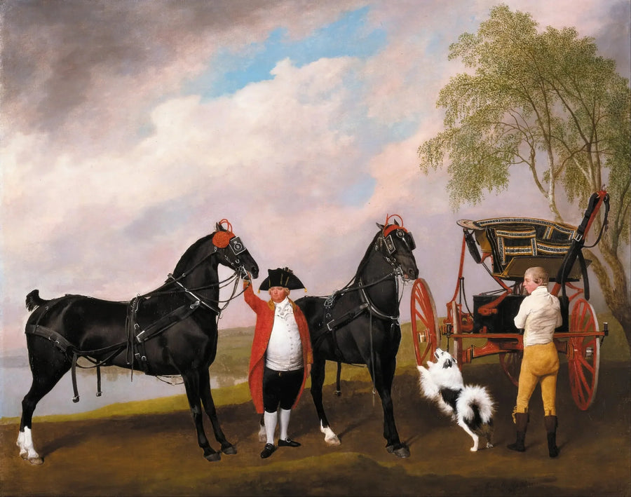 Prins Galles' Phaéton - George Stubbs
