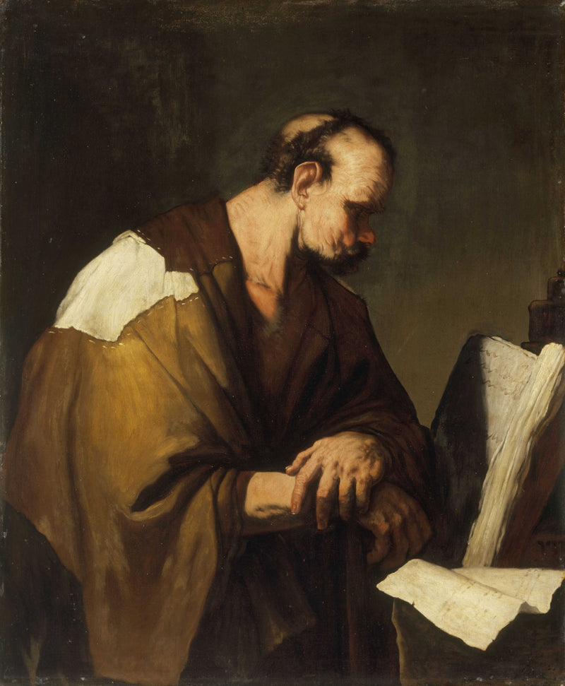 Filosofen Chilon - Luca Giordano