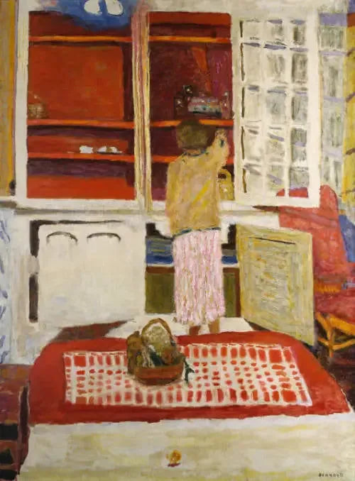 Det hvide skab - Pierre Bonnard