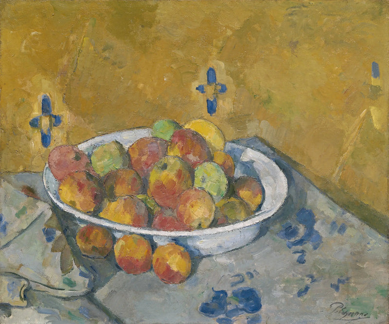 Æbletallerkenen - Paul Cézanne