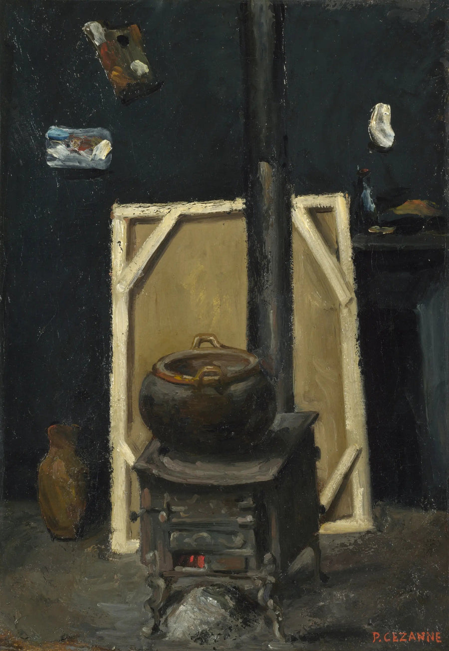 Værkstedets komfur - Paul Cézanne